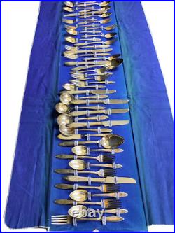 Wm A Rogers Oneida Ltd 1938 52 Piece Set Extra Silver Plate Flatware Silverware