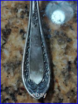 Wm A Rogers Vintage Silver extra Plate 51-Piece FIDELIS 1933