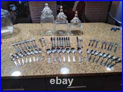 Wm A Rogers Vintage Silver extra Plate 51-Piece FIDELIS 1933