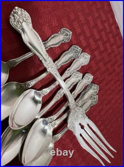 Wm ROGERSARBUTUS PATTERNSET + EXTRAS, 10 LADLESCHEESE SCOOP 120 PIECES1908 Wm ROGERSARBUTUS PATTERNSET + EXTRAS, 10 LADLESCHEESE SCOOP 120 PIECES1908