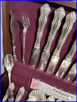 Wm ROGERSARBUTUS PATTERNSET + EXTRAS, 10 LADLESCHEESE SCOOP 120 PIECES1908 Wm ROGERSARBUTUS PATTERNSET + EXTRAS, 10 LADLESCHEESE SCOOP 120 PIECES1908