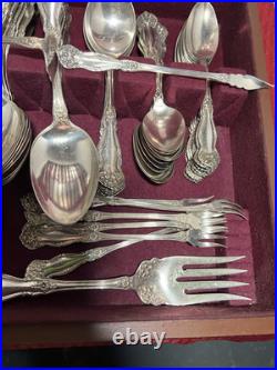 Wm ROGERSARBUTUS PATTERNSET + EXTRAS, 10 LADLESCHEESE SCOOP 120 PIECES1908 Wm ROGERSARBUTUS PATTERNSET + EXTRAS, 10 LADLESCHEESE SCOOP 120 PIECES1908
