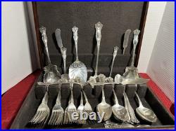 Wm ROGERSOXFORDPARTIAL SETSERVERSDEMITASSES, PASTRY, CASSEROLES, ETC65PC'01