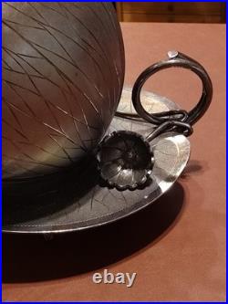 Wm ROGERS Mfg. Co. Hartford Conn VICTORIAN Silver plate Squirrel Nut Bowl