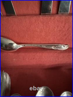 Wm Roger's Allure Teatime Silver plate 1959 case not included