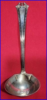 Wm Rogers 1847 Triple Plated Silverware with Box 40 Pieces Ornate Engraved