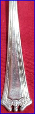 Wm Rogers 1847 Triple Plated Silverware with Box 40 Pieces Ornate Engraved