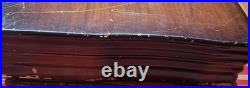 Wm Rogers 1847 Triple Plated Silverware with Box 40 Pieces Ornate Engraved