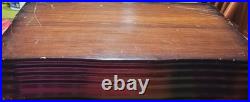 Wm Rogers 1847 Triple Plated Silverware with Box 40 Pieces Ornate Engraved