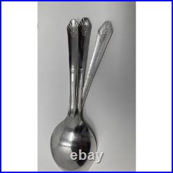 Wm Rogers 50 pc Imperial Pattern Silverplate Flatware 8 Place Settings