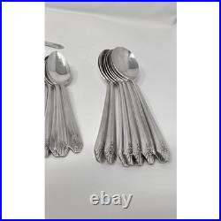 Wm Rogers 50 pc Imperial Pattern Silverplate Flatware 8 Place Settings