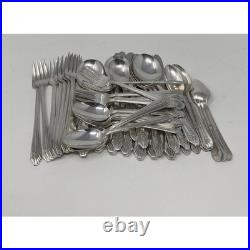 Wm Rogers 50 pc Imperial Pattern Silverplate Flatware 8 Place Settings