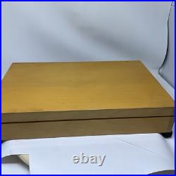 Wm Rogers 51-Piece Silver Plate Place Setting Louisiana 1938 Sectional Set