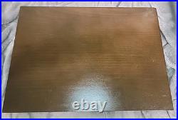 Wm. Rogers Extra Plate Flatware MAGNOLIA Silverplate 54 Piece In Box Silverware