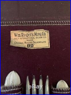 Wm Rogers Extra Plate Silverware Set