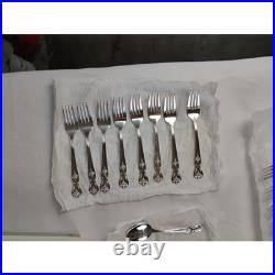 Wm Rogers Extra Plate Silverware Set, Service for 8 + Extras