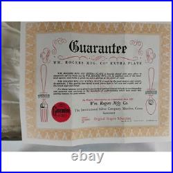 Wm Rogers Extra Plate Silverware Set, Service for 8 + Extras