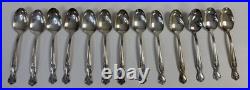 Wm. Rogers INSPIRATION MAGNOLIA EXTRA Silver Plate Flatware SET 49 Pcs in BOX