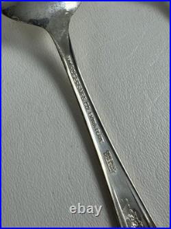 Wm. Rogers INSPIRATION MAGNOLIA EXTRA Silver Plate Flatware SET 49 Pcs in BOX