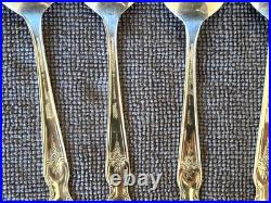 Wm Rogers Mfg Co Extra Plate INSPIRATION MAGNOLIA Setting for 8 Serving PRISTINE