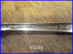 Wm Rogers Mfg Co Triumph Extra Plate Rogers Silverplate Set Flatware 34 Pc