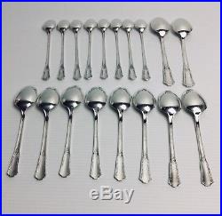 Wm Rogers Overlaid IS Silverplate TREASURE Service For 8 Flatware1940's (74pc)