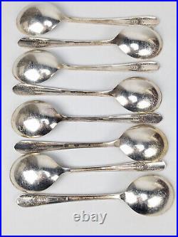 Wm. Rogers Reflection King Edward & Monroe Silver 56pc Flatware Set extra