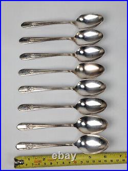 Wm. Rogers Reflection King Edward & Monroe Silver 56pc Flatware Set extra