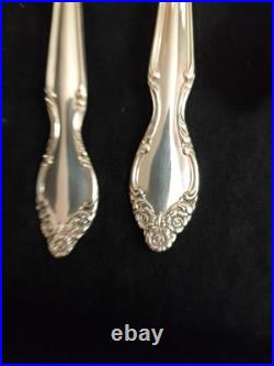 Wm Rogers Reinforced Plate Silver AA IS Lady Densmore Pat. 66 Pieces Flatware
