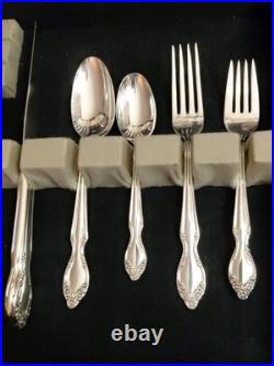Wm Rogers Reinforced Plate Silver AA IS Lady Densmore Pat. 66 Pieces Flatware