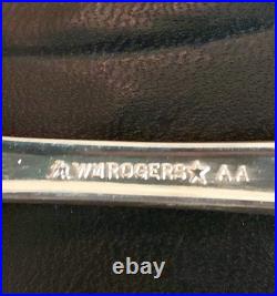 Wm Rogers Reinforced Plate Silver AA IS Lady Densmore Pat. 66 Pieces Flatware