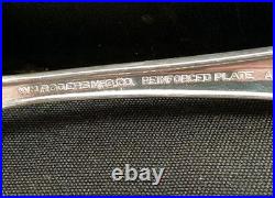 Wm Rogers Reinforced Plate Silver AA IS Lady Densmore Pat. 66 Pieces Flatware