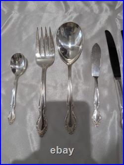 Wm Rogers Reinforced Silver Plate AA International Silver Lady Densmore Pattern Wm Rogers Reinforced Silver Plate AA International Silver Lady Densmore Pattern