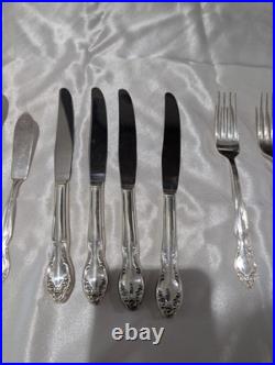 Wm Rogers Reinforced Silver Plate AA International Silver Lady Densmore Pattern Wm Rogers Reinforced Silver Plate AA International Silver Lady Densmore Pattern