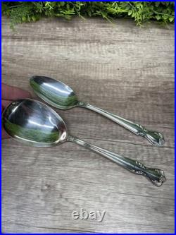 Wm Rogers Reinforced Silver Plate Lady Densmore Pattern 12 place settings + more