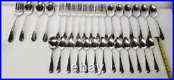 Wm Rogers & Son AA La France Silverplate Dinner Flatware 31 Pieces Spoons Forks