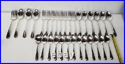 Wm Rogers & Son AA La France Silverplate Dinner Flatware 31 Pieces Spoons Forks