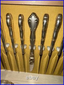 Wm. Rogers & Son Complete Service for 16 And Accessory Pieces Silver Plate