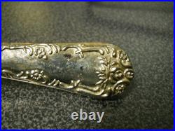 Wm. Rogers & Son ENCHANTED ROSE Silver Plate Flatware Set 42PC with Wood Chest