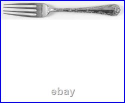 Wm. Rogers & Son ENCHANTED ROSE Silver Plate Flatware Set 42PC with Wood Chest